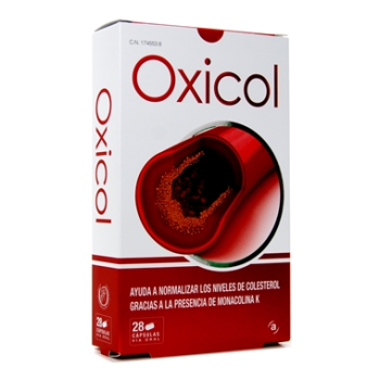 Oxicol 28 cápsulas, Complemento Natural.