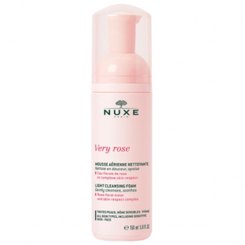 Nuxe Very Rose Espuma Suave Limpiadora de Nuxe.- 150 ml.