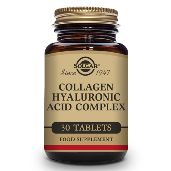 Solgar Collagen Acido Hialuronico Complex.- 30 tabletas.