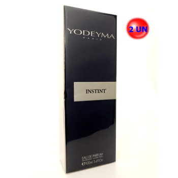 Yodeyma Instint Perfume Original de Yodeyma para Hombre.- Spray 100 ml. Pack 2Un.