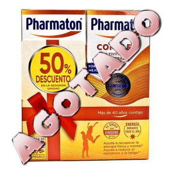 Pharmaton Complex 60 comprimidos.- Pack 2Un 50% Descuento en 2ªUn