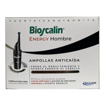 Bioscalin Energy Hombre 10 ampollas de 3,5 ml.Envio GRATIS
