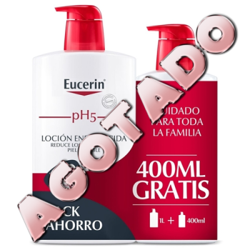 Eucerin Locion Enriquecida Family Pack 1000 ml+400 ml Gratis